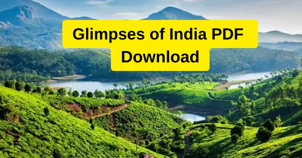 Glimpses of India PDF Download Free